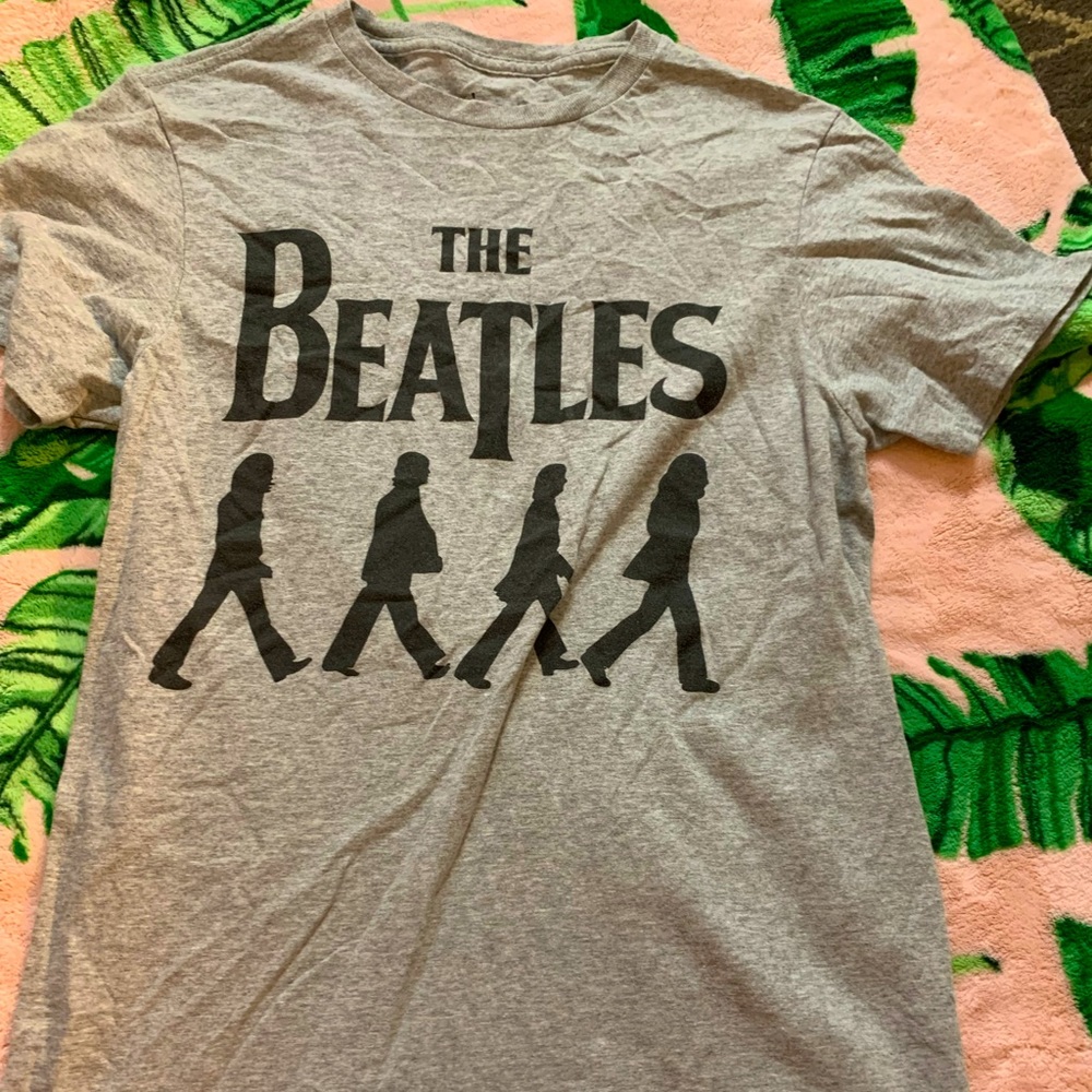Gray Beatles Shirt